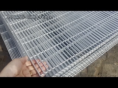Clear View Welded Wire Mesh 358 ความปลอดภัย Fencing ป้องกันการก้าวขึ้น / การขโมย 76.2 * 12.7 มม