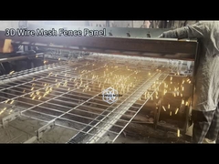 ร้อน Dip Galvanized 3D รั้วโค้งสําหรับโรงเรียน บ้านสวนหรือสนามเด็กเล่น