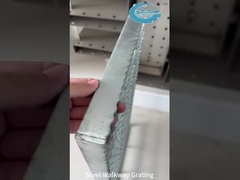 ตะแกรงทางเดินโลหะเคลือบสังกะสีแบบจุ่มร้อน แข็งแรงทนทาน กันลื่น แพลตฟอร์มอุตสาหกรรม