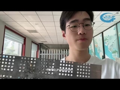 ความแม่นยํา perforated เครือข่ายโลหะเลเซอร์ตัดรูเหล็กไร้ขัดขนาดที่กําหนดเองรูปแบบ