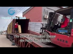 รั้วตาข่าย BRC โค้ง / สามเหลี่ยมเคลือบ PVC