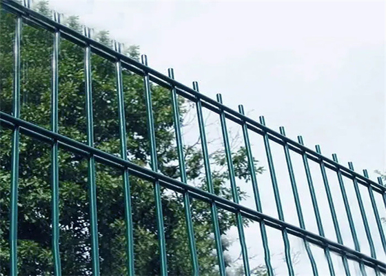 Easily Assembled Double Loop Wire Fencing Pvc Coated