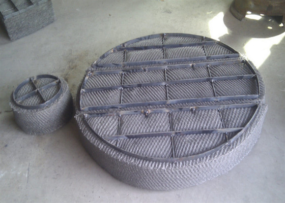 Stainless Steel 304 Wire Mesh Demister Pad For Petroleum Refining Effective Filtration