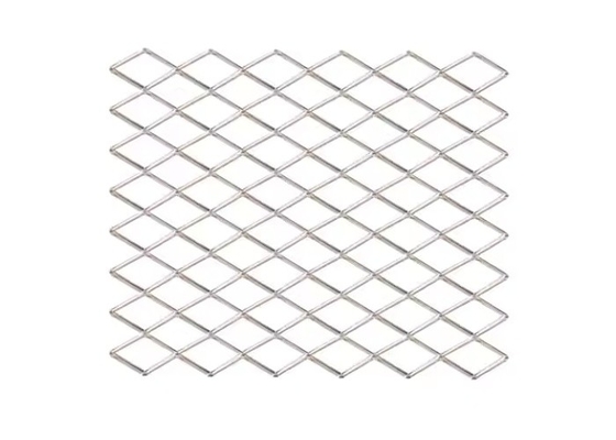 Galvanized Low Carbon Steel Expanded Metal Wire Mesh Diamond 1.22*2.44m