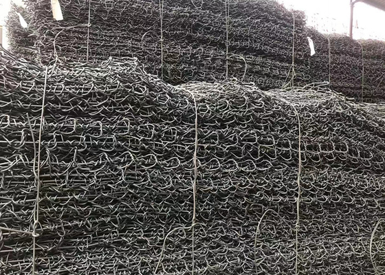 High Zinc Galvanized Gabion Basket Wire Cage For Protect Soil and Water Loss