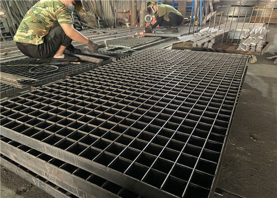 Electric Galvanized Workshop 20x5 Serrated Bar Grating