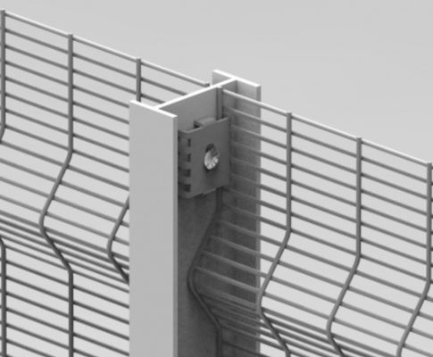 Anti Cut 12.7*76.2*4.0mm 358 Mesh Fence For Airport