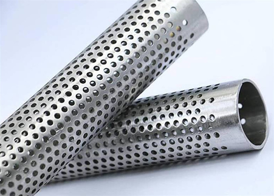 Stainless 304 Punched Steel Mesh 1.5mm Hole Diameter Metal For Security Fence