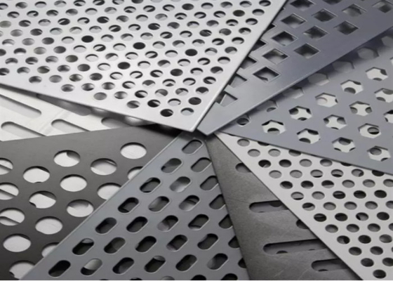 3.5mm Hole Perforated Wire Mesh Metal Sheet Oem For Architectural Decoration