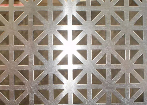 Punched Hole Metal Sheet 1.22x2.44m 1.2x2.4m For Screens