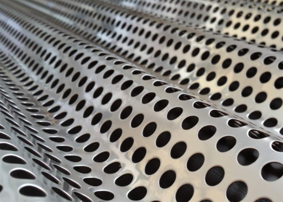 Decorative Iron 4.0mm Thin Perforated Metal Sheet Plate Punched For Speaker 1.22*2.44m