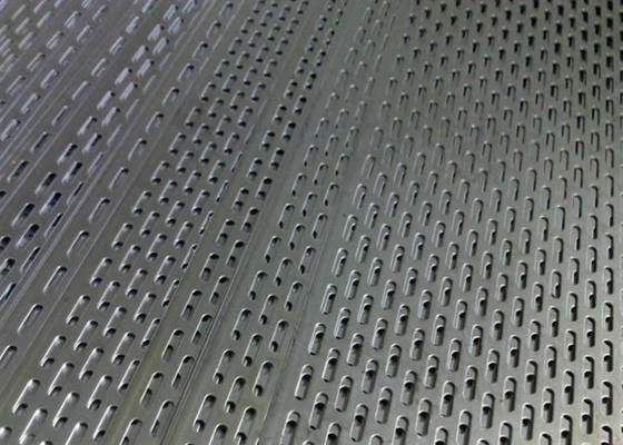 Punched Metal 2mm Perforated Wire Mesh Square / Hexagonal Hole Speaker Grills 4x8