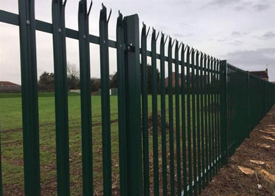 Residential Security Low Carbon Steel Palisade Fencing Rodent Proof
