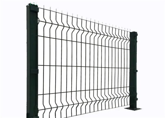 Hot Dip Galvanized 3D Curvy Fence for School House Garden or Playground