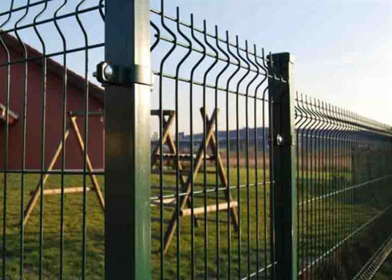 Powder Coated Fence Triangle 4.0mm Wire Diameter For Gardens / Houses