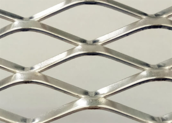 Flattened Galvanized Expanded Mesh 3.0mm 1.22 X 2.44m Diamond Hole 60mm
