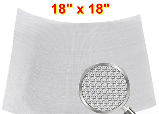Customized 304l Stainless Steel Wire Mesh Filter Twilled Dutch Weave Up To 4000mm