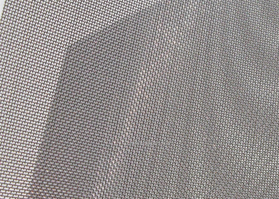 Ss 316l Woven 4m Stainless Steel Wire Mesh Filter Twilled Weave