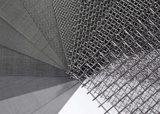 Twill Weave Stainless Steel 304 Filter Woven Wire Cloth For Sieve