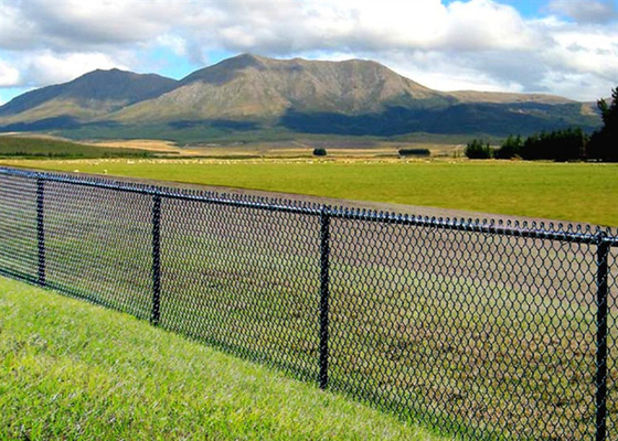 Hot Dip Galvanized 1.5-3m Temporary Mesh Fencing Outdoor Use