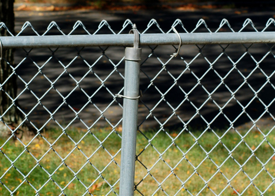 Low Carbon Steel Chain Link Temporary Mesh Fencing 1.5-3m Height