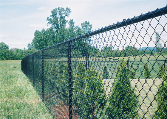 Hot Dipped Galvanized Temporary Mesh Fencing 9 Gauge 4.0mm For Farm