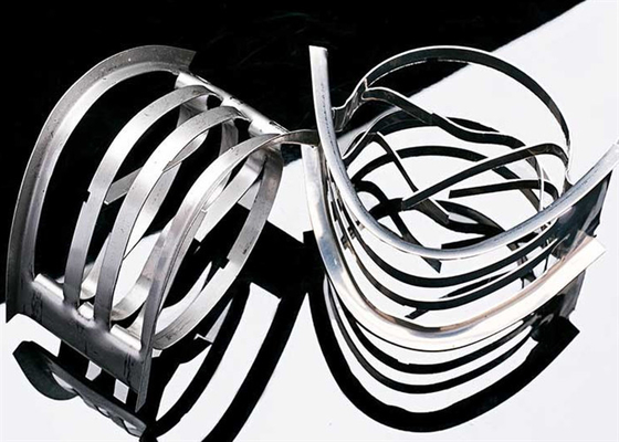 Stainless Steel 304 Metal Intalox Tower Packing For Industrial 50*50*0.7mm