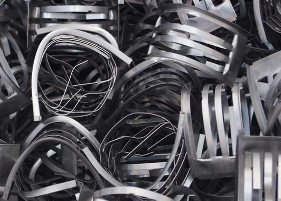Ss304 Ss316 Metal Tower Internals For Adsorption Column 25*25*0.3mm