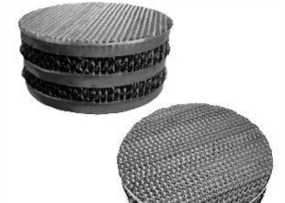 Corrugated Structure Packing Column For Scrubbing And Stripping Oem