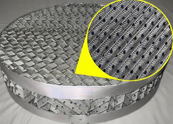 Iso9001 2015 Certified Metal Structure Packing In Distillation For Industrial Efficiency