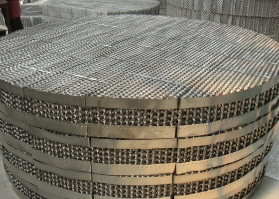 Absorption Metal Structured Packing Iso9001 2015 Stainless Steel 316