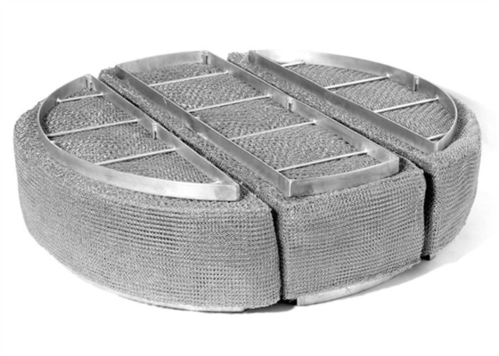Ss 304 Demister Pad Improve Filtration Efficiency With 99.9% Filter Rating