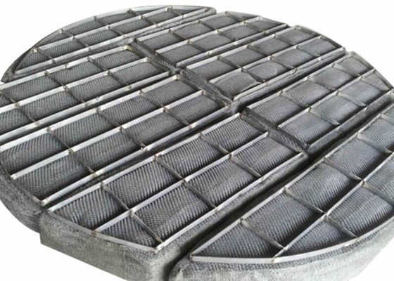 Stainless Steel 304 316 Wire Mesh Demister Pad For Aviation Gas Liquid Separation
