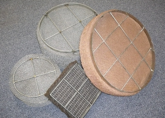 Oem Wire Mesh Demister Pad Liquid Gas Separation Pharmaceutical Production