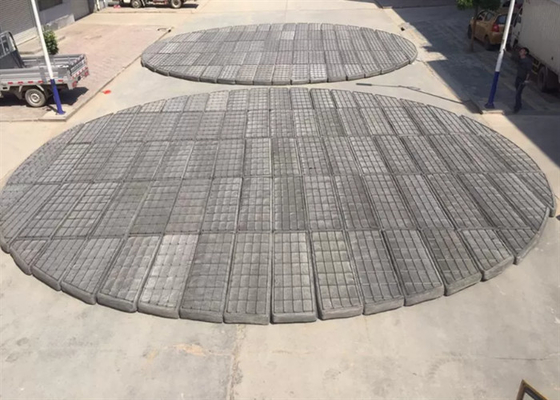 Ss 304 Knitted Wire Mesh Mist Pad For Vapor Liquid Filter / Chemical Tower