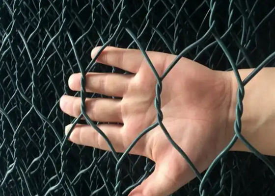 ASTM A974 River Fine Mesh Gabion Baskets 80 X 100 Mm