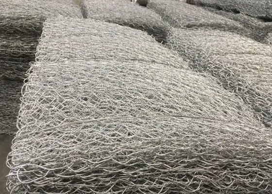 Low Carbon Iron 3.0mm Gabion Wire Mesh Corrosion Resistant