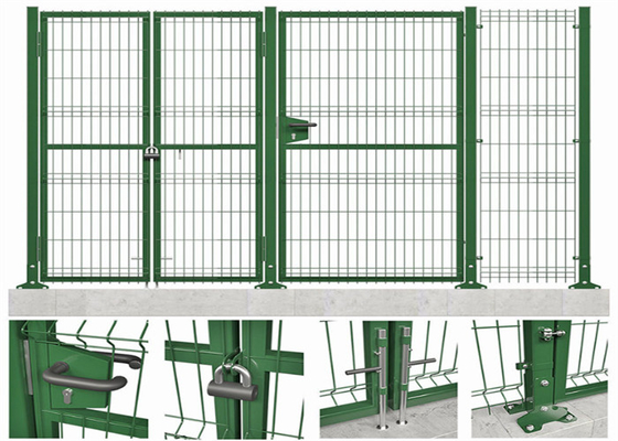 Pvc Coated Triangle Fence Panel 0.83 M For School/ House/ Garden/ Playground