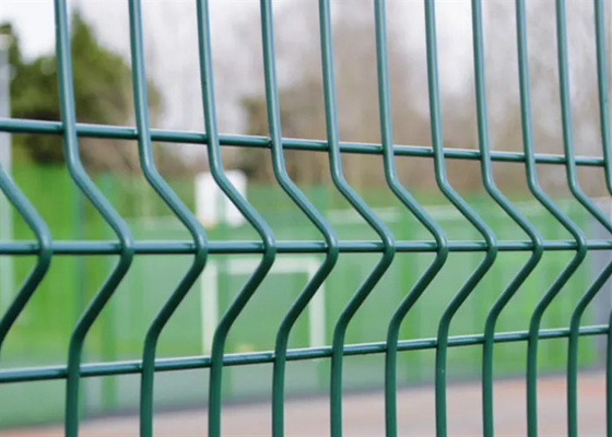 Pvc Coated Triangle Fence Panel 0.83 M For School/ House/ Garden/ Playground