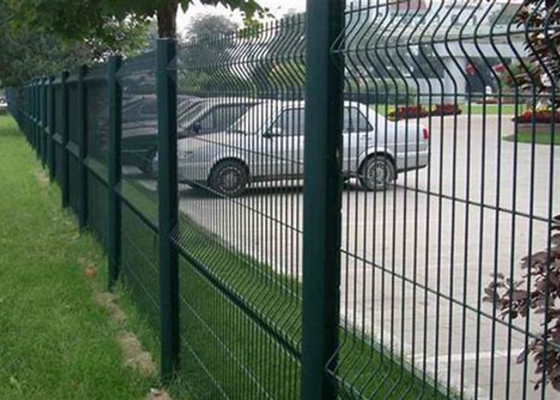 Pvc Coated Triangle Bending Fence For Playground Garden 1.8*2.5m