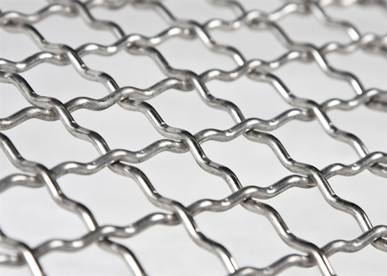304/304l/316/316l Stainless Steel Crimped Wire Mesh For Mining