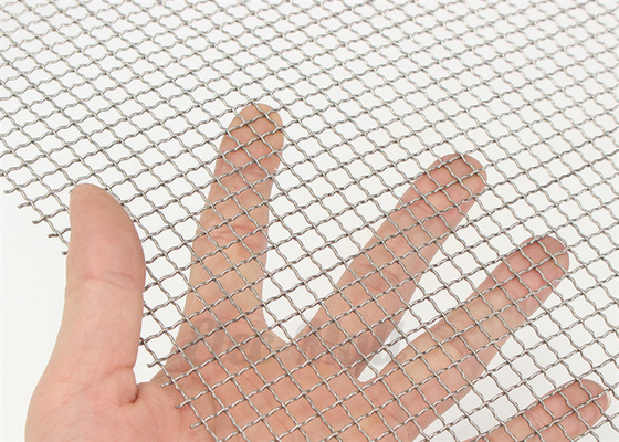 Twilled Dutch Weave 1 Micron Stainless Steel Mesh 1500mm Width Customized
