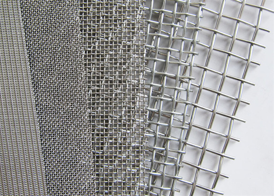 Plain Dutch Weave Stainless Steel Wire Mesh Filter Screen For Classifying