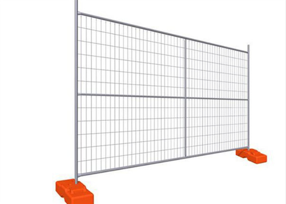 2.5mm Wire Diameter Galvanized Welded Temporary Fence For Construction Sites