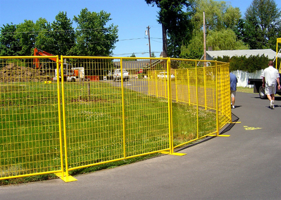 Welded Temporary Fence Powder Coating with ISO9001 2015 Certification