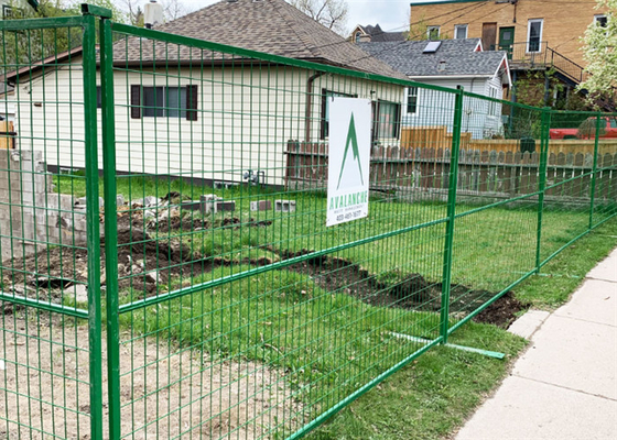 Hot Dip Galvanized Welded Temporary Fencing For Construction Site