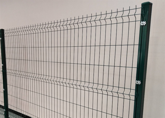Iron Wire Fence V Mesh Triangle Bending Fence For Highway / Yard 1.8*2.4m