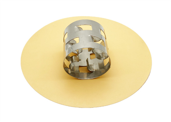 10~50mm Diameter Random Packing 16*16*0.3mm Saddle Ring For Distillation