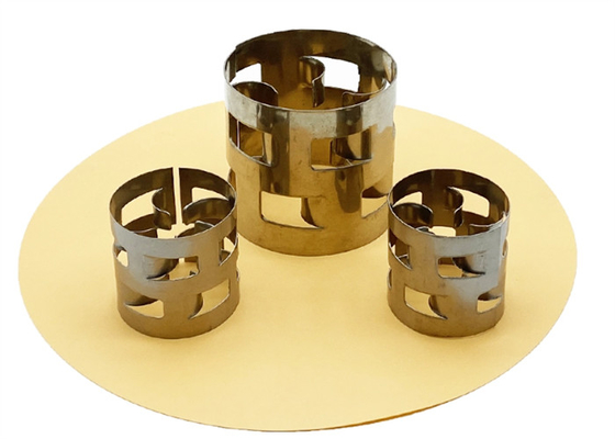 10~50mm Diameter Random Packing 16*16*0.3mm Saddle Ring For Distillation