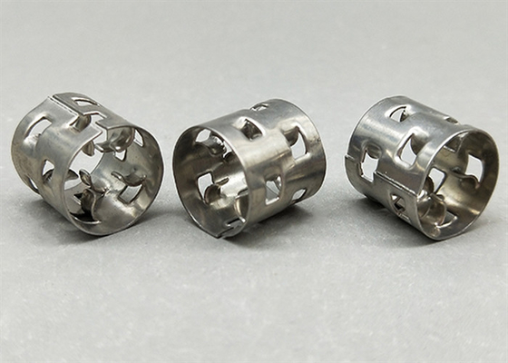 Stainless Steel 316 Random Packing For Gas strippers 50*50*0.6mm